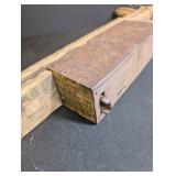 Wooden Hand Tool With Metal Fitting