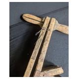 Wooden Hand Tool With Metal Fitting