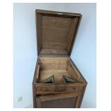 Antique Columbro Oak Phonograph Cabinet St. Paul Minn.