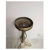 Vintage Brass Pedestal Plant Stand