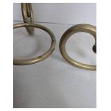 Vintage Brass Pedestal Plant Stand
