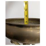 Vintage Brass Pedestal Plant Stand