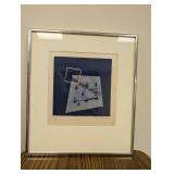 Signed Abstract Framed Print