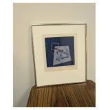 Signed Abstract Framed Print