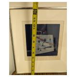 Signed Abstract Framed Print