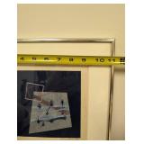 Signed Abstract Framed Print