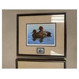 Vintage Phil Scholer Signed Duck Stamp Prints (Lot of 2)