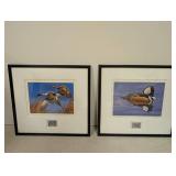 David a. Maas Signed Duck Prints (Lot of 2)