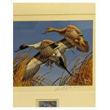David a. Maas Signed Duck Prints (Lot of 2)