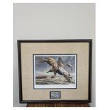 David a. Maass Signed Duck Print 457/22,250 Framed