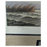David a. Maass Signed Duck Print 457/22,250 Framed