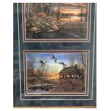 Framed Triple Landscape Print Set