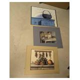 Pauline Eble Campanelli Signed Framed Still Life Prints (Lot of 3)