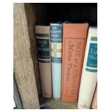 Vintage Book Mixed Lot Hardcover Assorted Titles