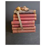 Assorted Leather Bound Books (Lot of 7)
