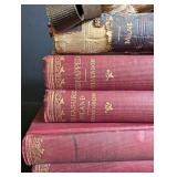 Assorted Leather Bound Books (Lot of 7)