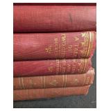 Assorted Leather Bound Books (Lot of 7)