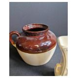 Japanese Teapot, Imari Bowl, Floral Vase & Lantern Mixed Lot