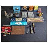 Vintage School & Desk Supply Mixed Lot Scripto Artista Sanford