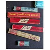 Vintage School & Desk Supply Mixed Lot Scripto Artista Sanford