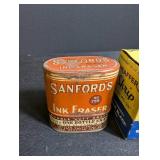 Vintage School & Desk Supply Mixed Lot Scripto Artista Sanford