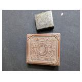 Antique Daguerreotype Photo Cases Set of 4