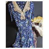 Vintage Floral Dress & Lingerie Mixed Lot