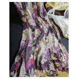 Vintage Floral Dress & Lingerie Mixed Lot
