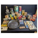 Vintage Spice Tins, Recipe Booklets & Kitchen Tools Mixed Lot