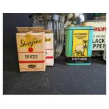 Vintage Spice Tins, Recipe Booklets & Kitchen Tools Mixed Lot