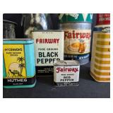 Vintage Spice Tins, Recipe Booklets & Kitchen Tools Mixed Lot