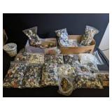 Vintage Button Collection Estate Mixed Lot
