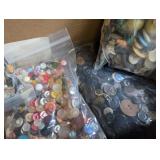 Vintage Button Collection Estate Mixed Lot