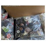 Vintage Button Collection Estate Mixed Lot