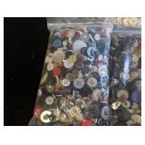 Vintage Button Collection Estate Mixed Lot