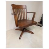 Vintage Mid-Century Swivel Desk Chair