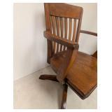 Vintage Mid-Century Swivel Desk Chair