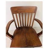 Vintage Mid-Century Swivel Desk Chair