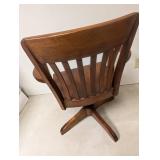 Vintage Mid-Century Swivel Desk Chair