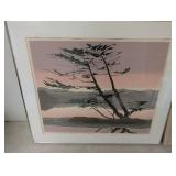 Vintage Russell Norberg Framed Prints Morning Glow & Carmel Cypress