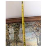 Vintage Framed Landscape Print