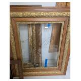 Mixed Lot Ornate Picture Frames & Oval Mirror Frame