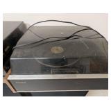 Vintage BSR McDonald & Panasonic Turntables With Magnavox Speakers