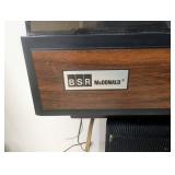Vintage BSR McDonald & Panasonic Turntables With Magnavox Speakers