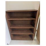 Wood Bookcase 37 in W X 48 in H