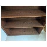 Wood Bookcase 37 in W X 48 in H