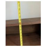 Wood Bookcase 37 in W X 48 in H