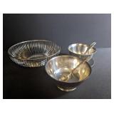 Vintage Oneida Paul Revere Reproduction Serving Set (Lot of 3)