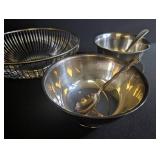 Vintage Oneida Paul Revere Reproduction Serving Set (Lot of 3)