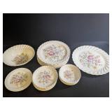 Vintage Sebring Romance Floral Dinnerware